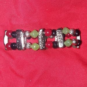 Double Strand Beaded Bracelet